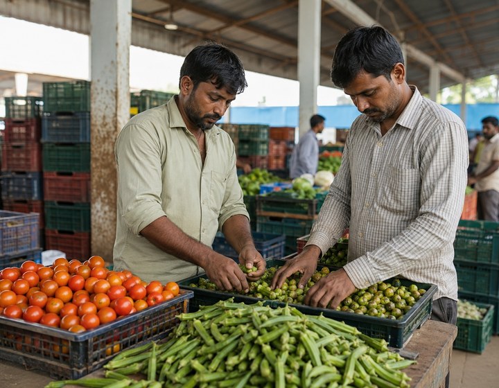 Agricultural produce trading